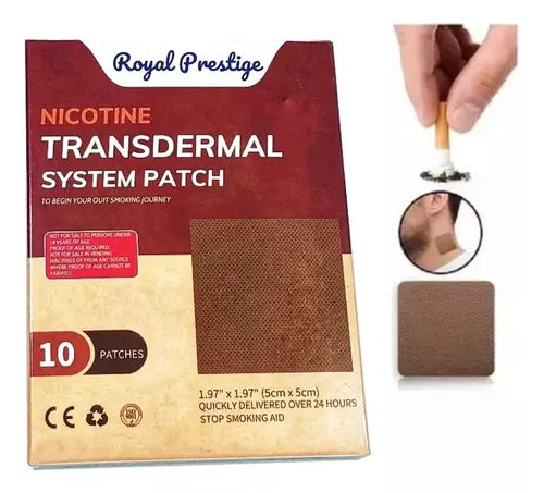 Parches Para No Fumar Anti Nicotina 2x