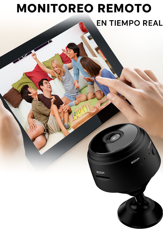 Protege tu hogar con monitoreo en vivo las 24 horas, sin importar dónde estés.