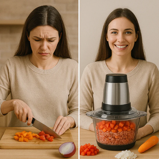 Tu nueva forma de cocinar - sin perder tiempo cortando a mano